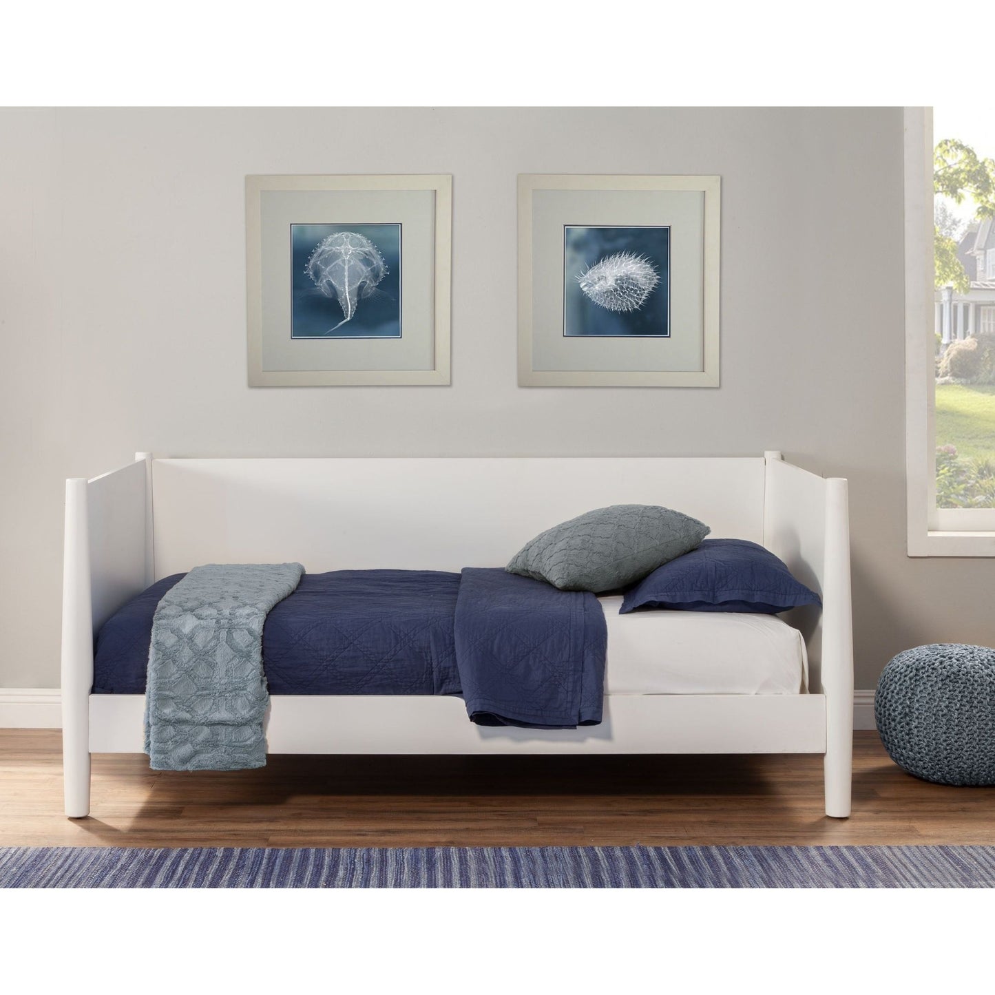 Flynn Day Bed, White - Alpine Furniture