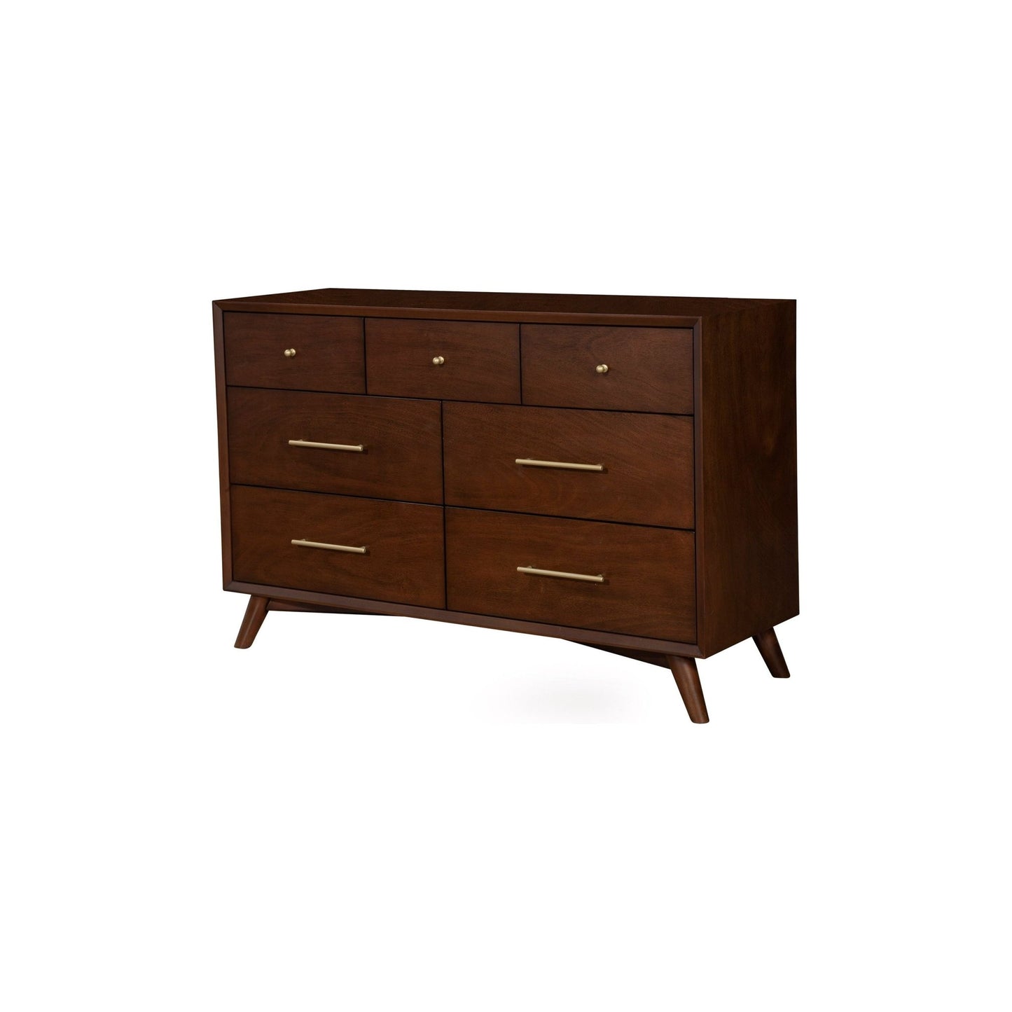 Flynn Dresser, Walnut - Alpine Furniture