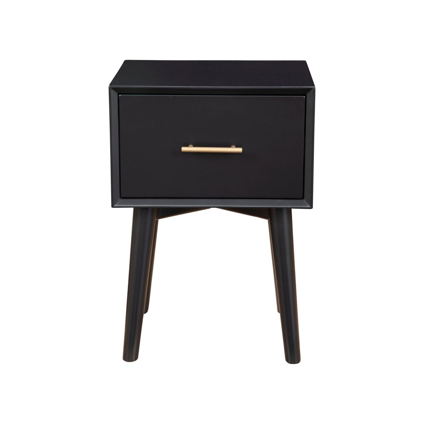 Flynn End Table, Black - Alpine Furniture