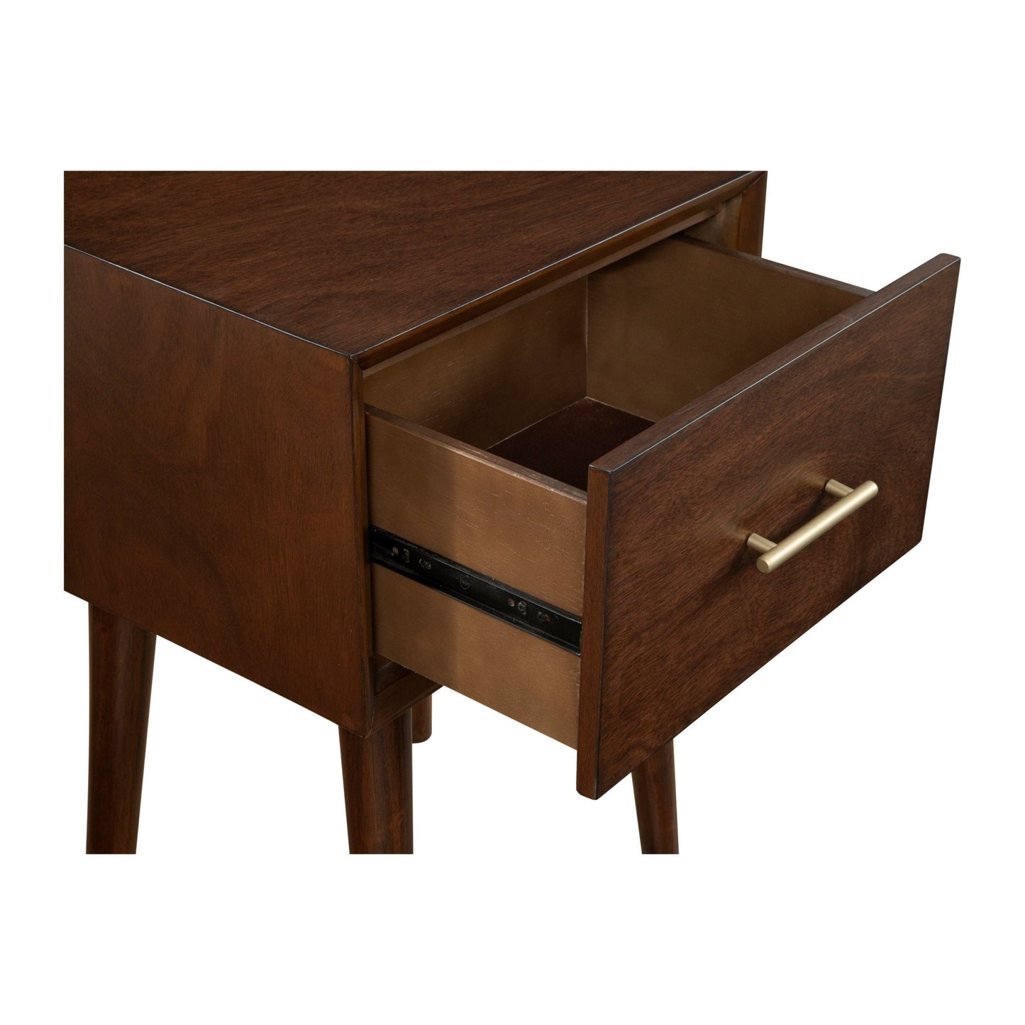 Flynn End Table, Walnut - Alpine Furniture