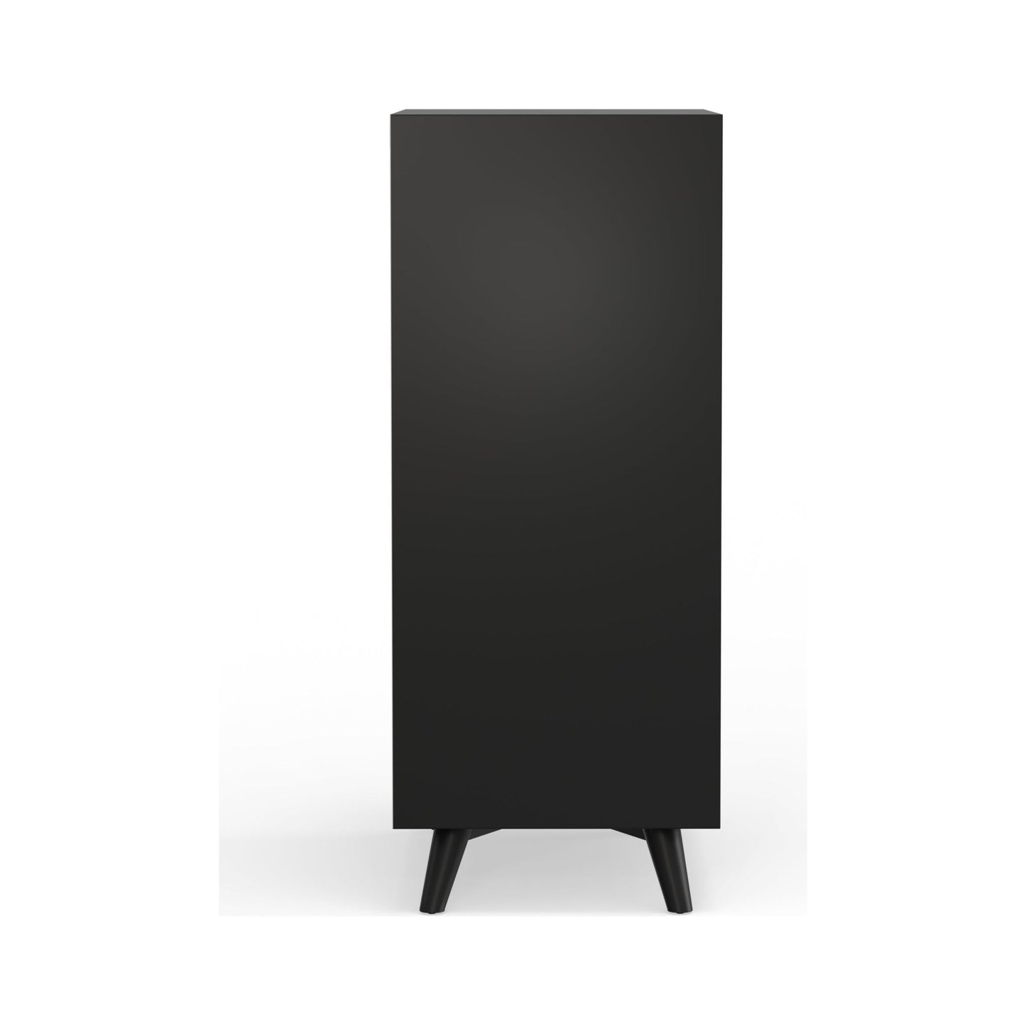 Flynn Large Bar Cabinet, Black - Alpine Furniture