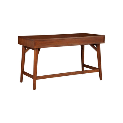 Flynn Large Desk, Acorn - Alpine Furniture