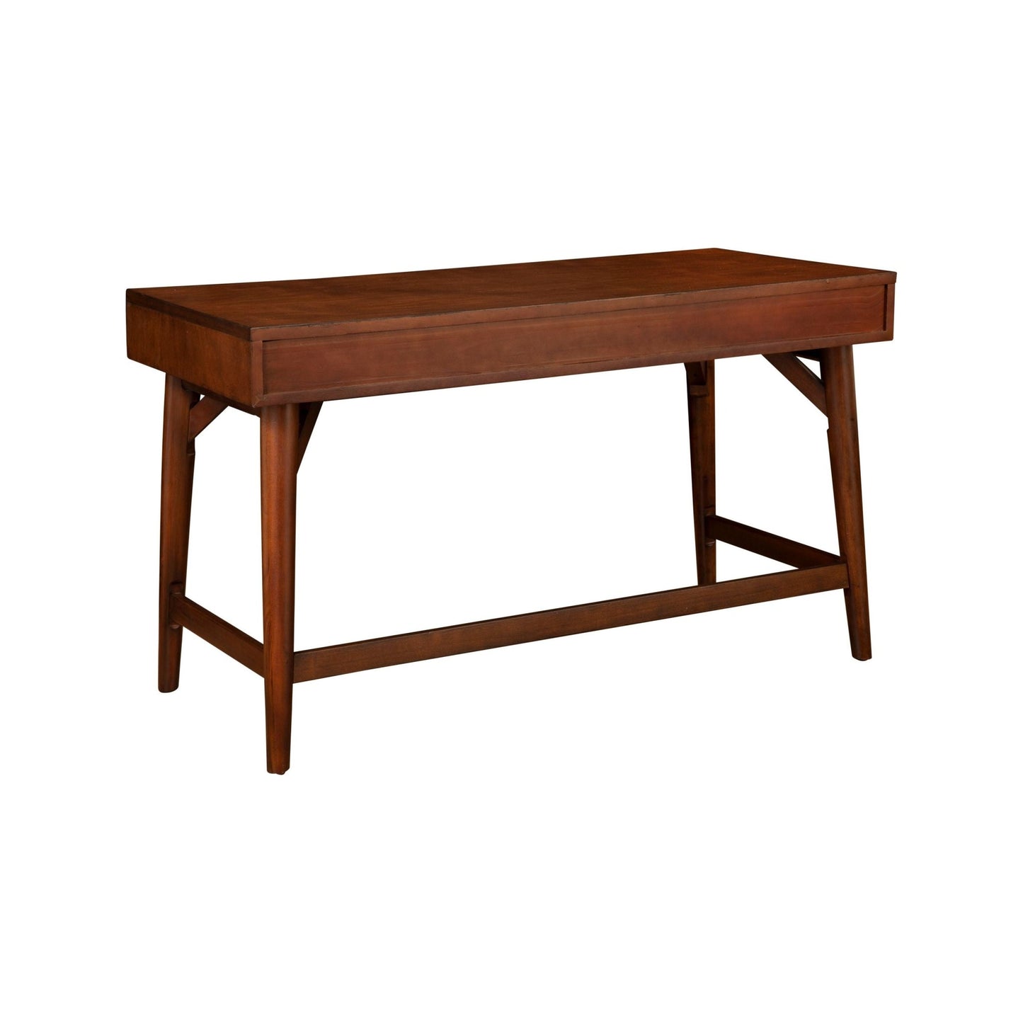 Flynn Large Desk, Walnut - Alpine Furniture