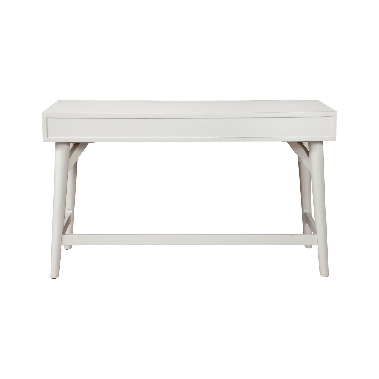 Flynn Large Desk, White - Alpine Furniture