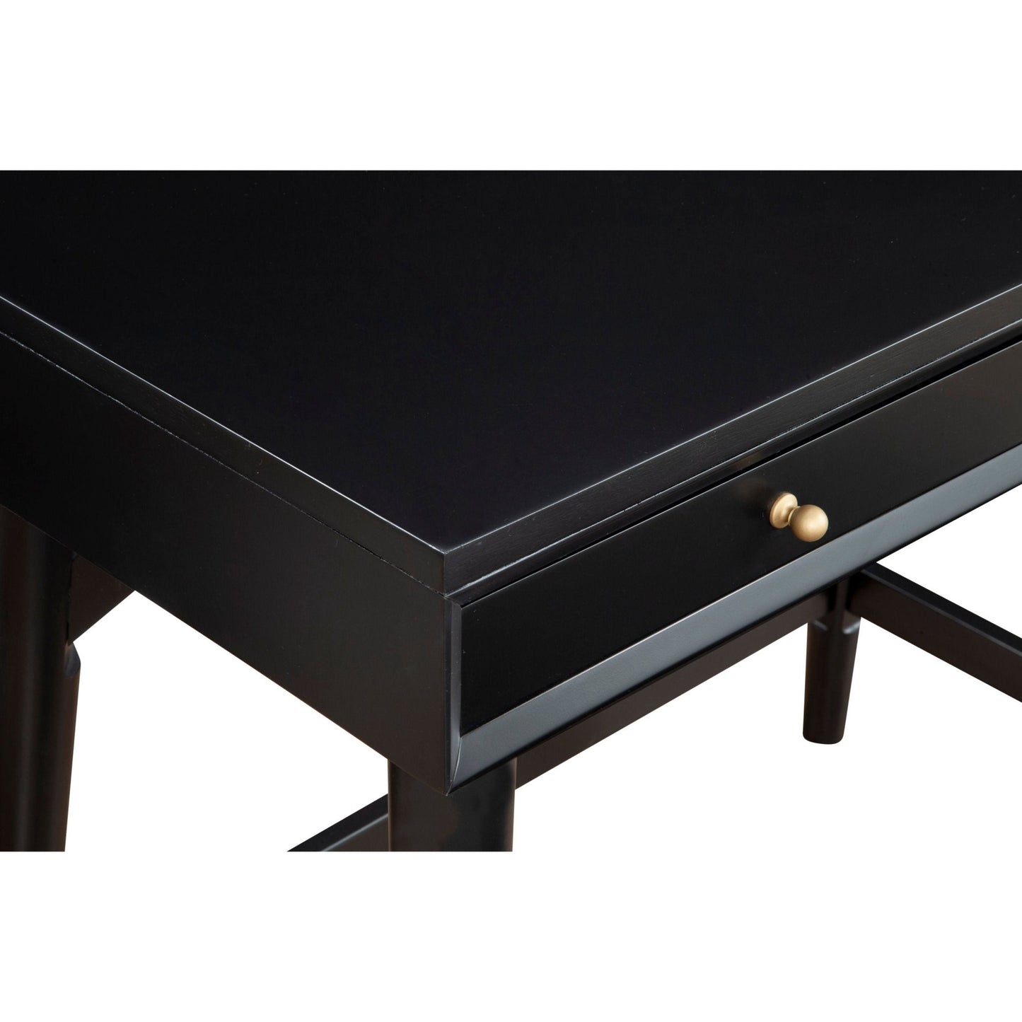 Flynn Mini Desk, Black - Alpine Furniture