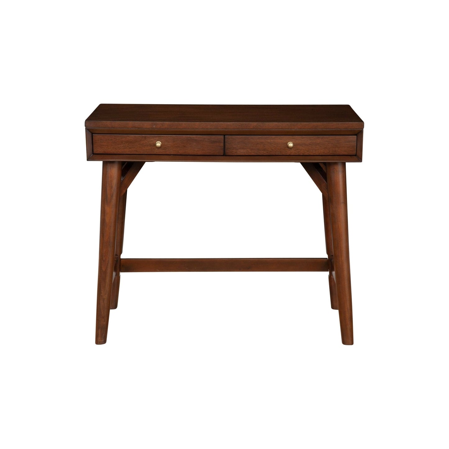 Flynn Mini Desk, Walnut - Alpine Furniture