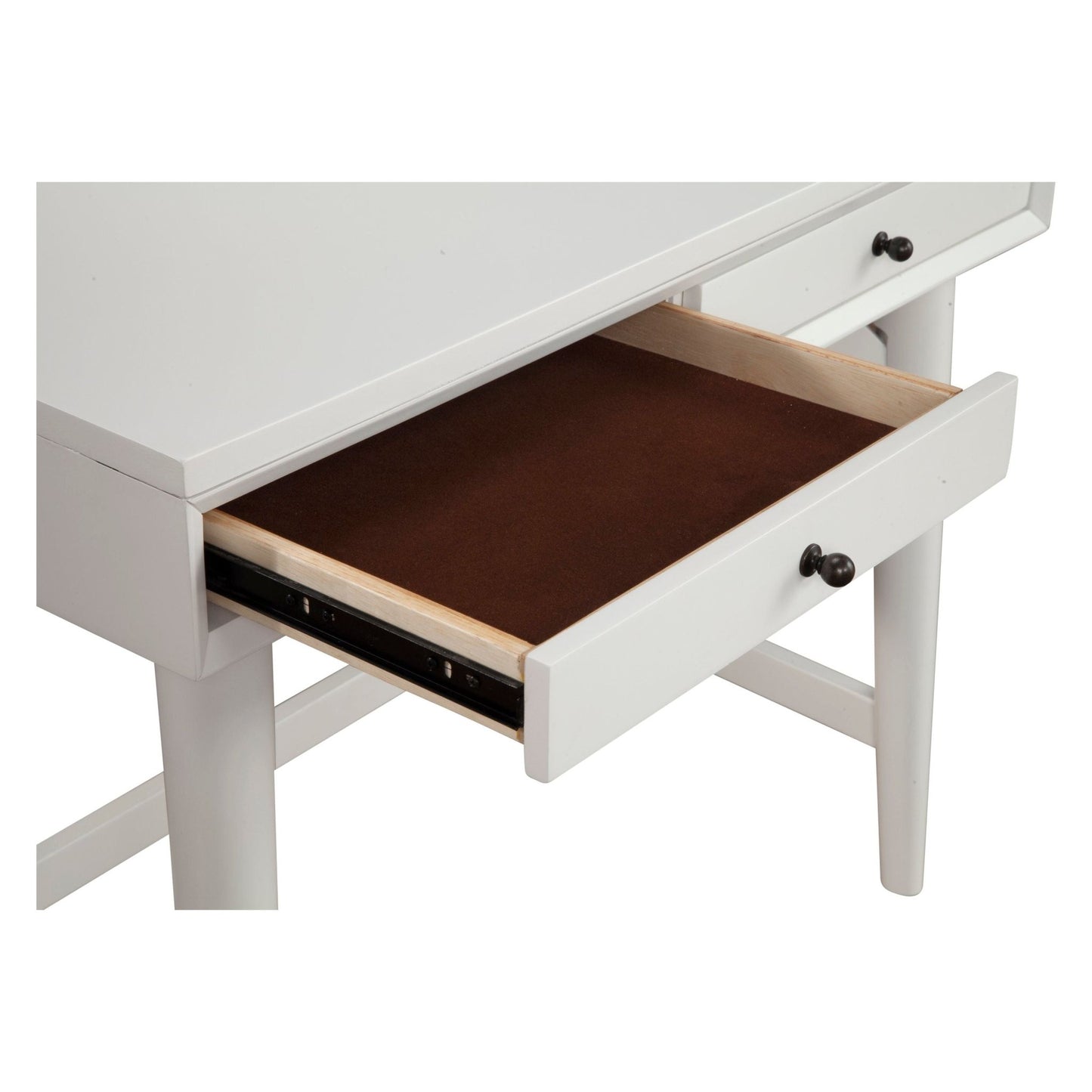 Flynn Mini Desk, White - Alpine Furniture