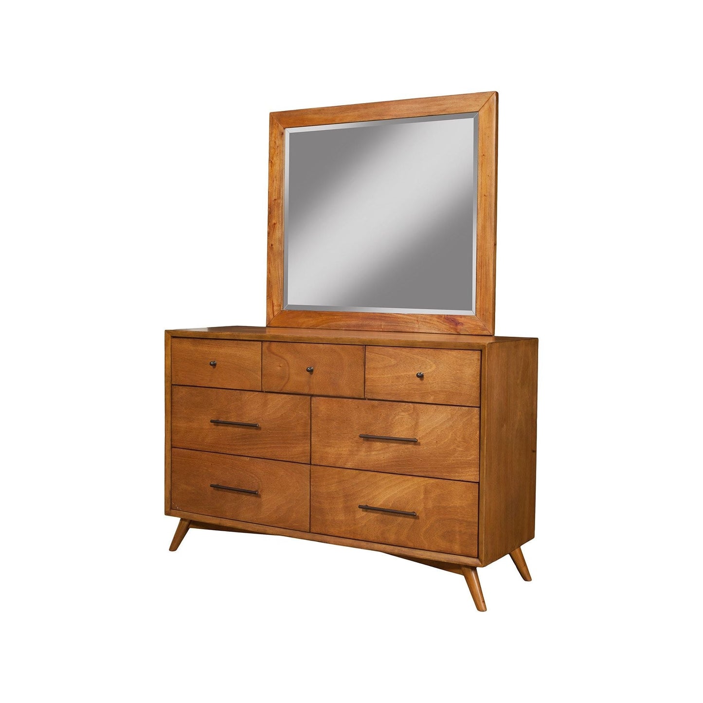 Flynn Mirror, Acorn - Alpine Furniture