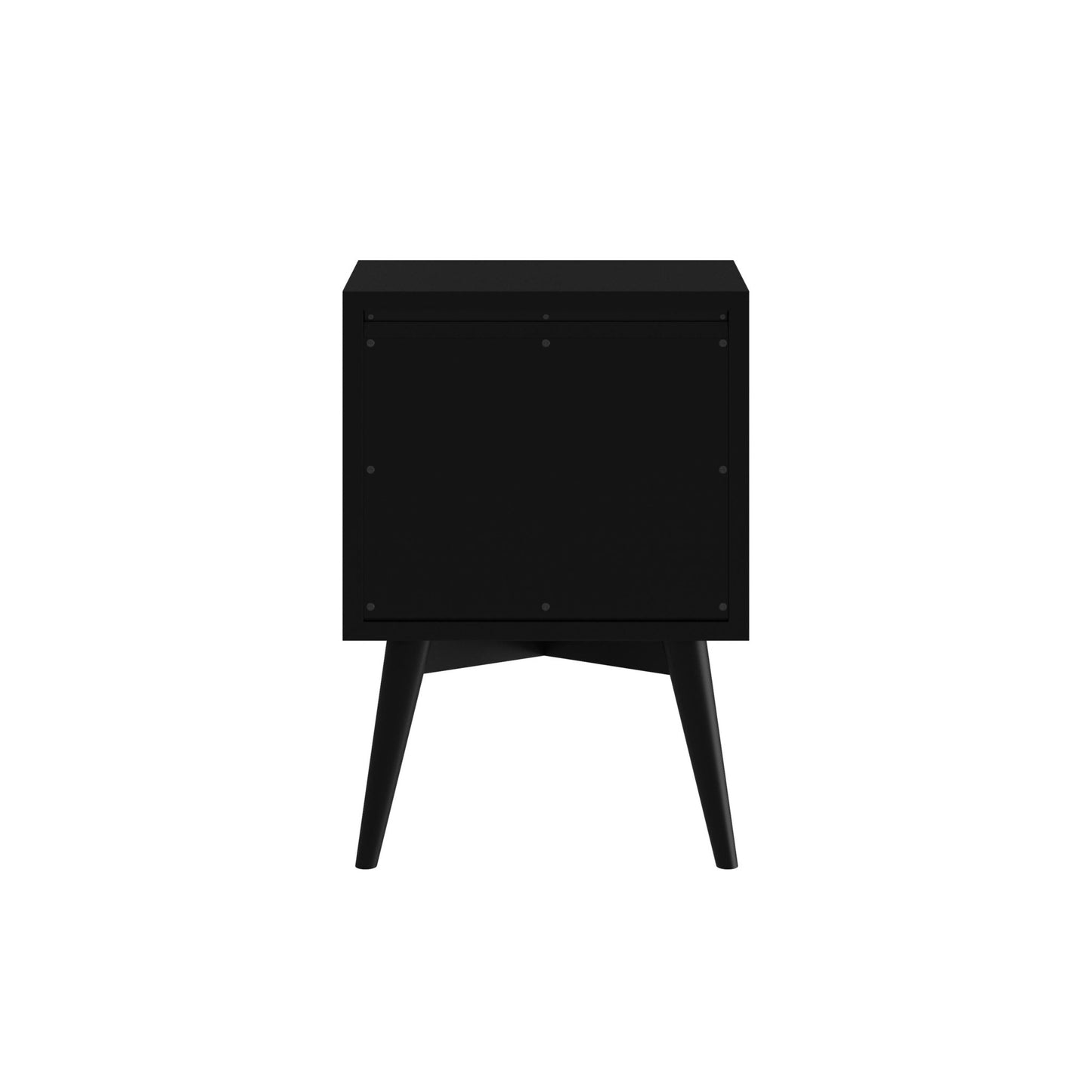 Flynn Nightstand, Black - Alpine Furniture