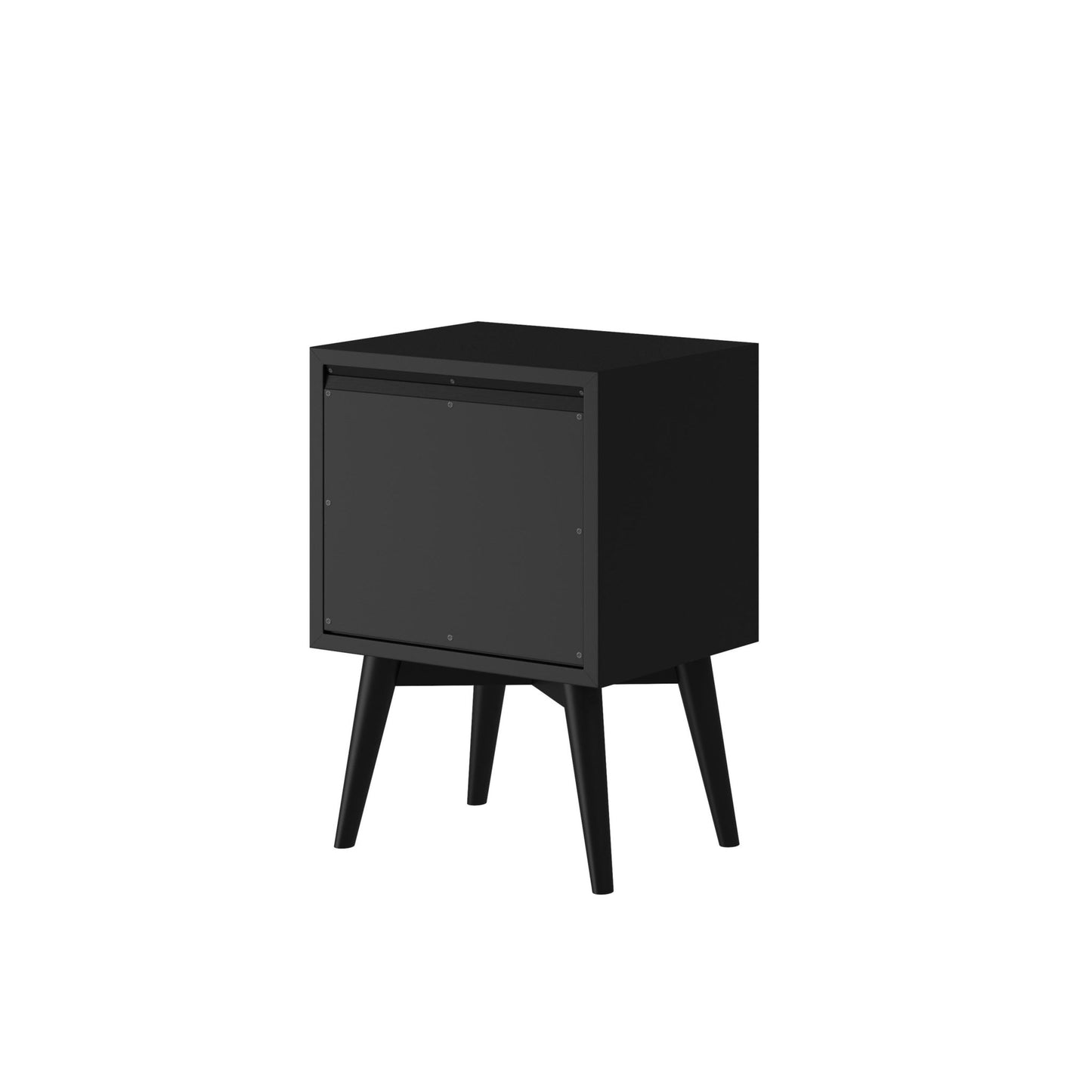 Flynn Nightstand, Black - Alpine Furniture