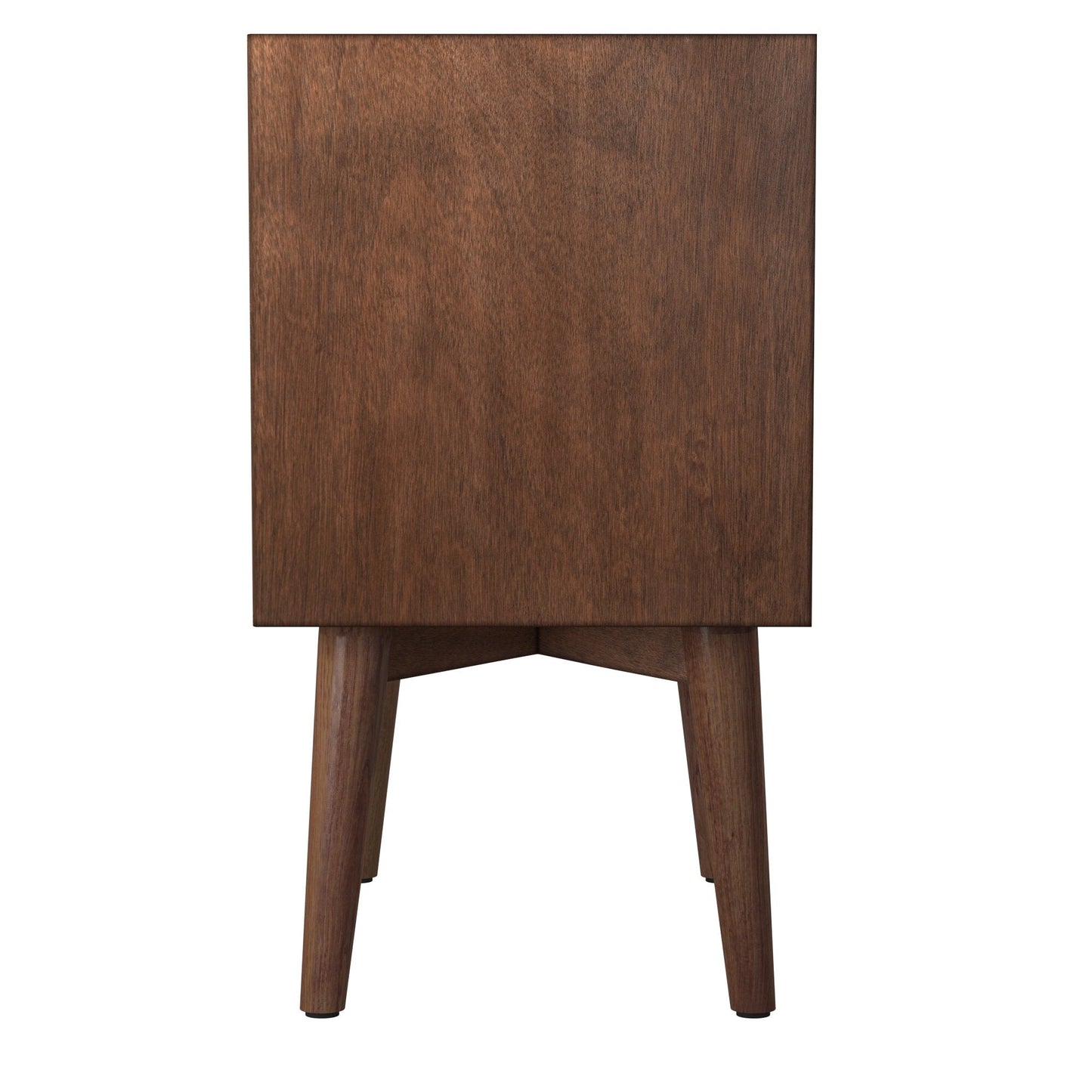 Flynn Nightstand, Walnut - Alpine Furniture