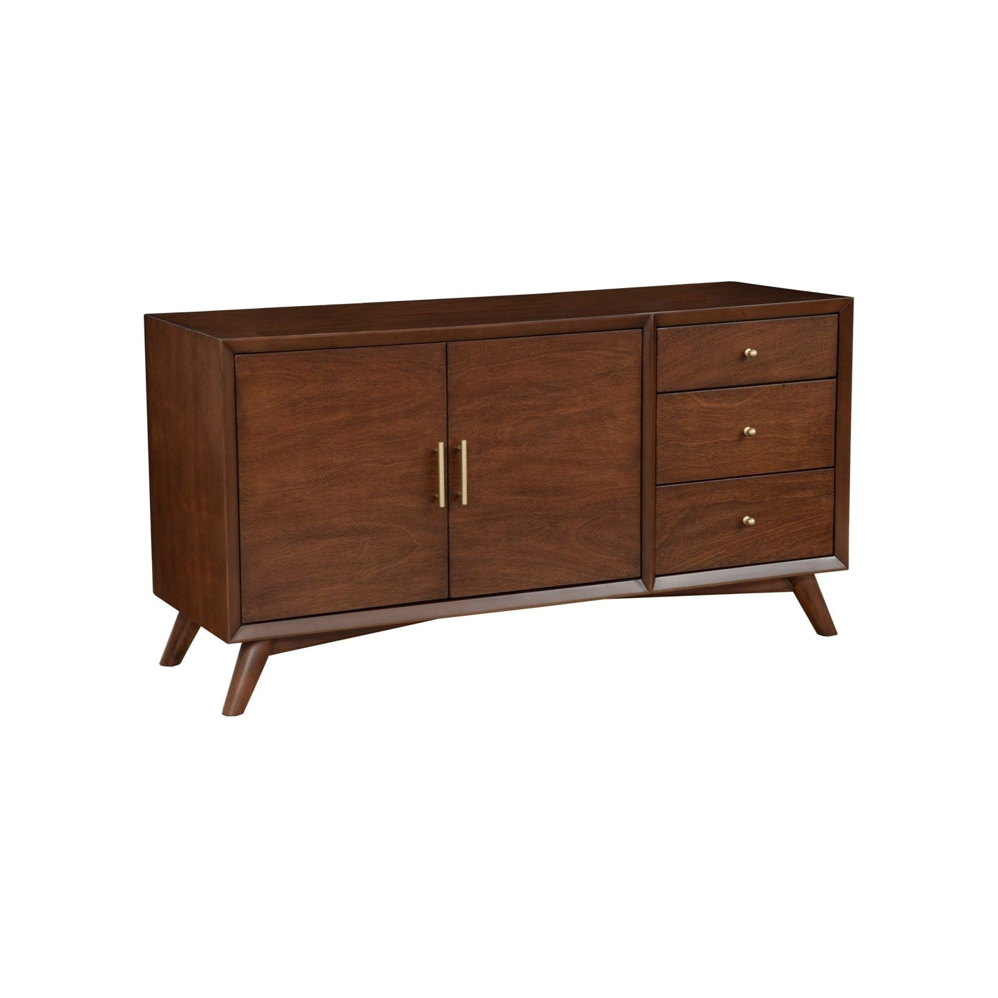 Flynn Sideboard, Walnut - Alpine Furniture