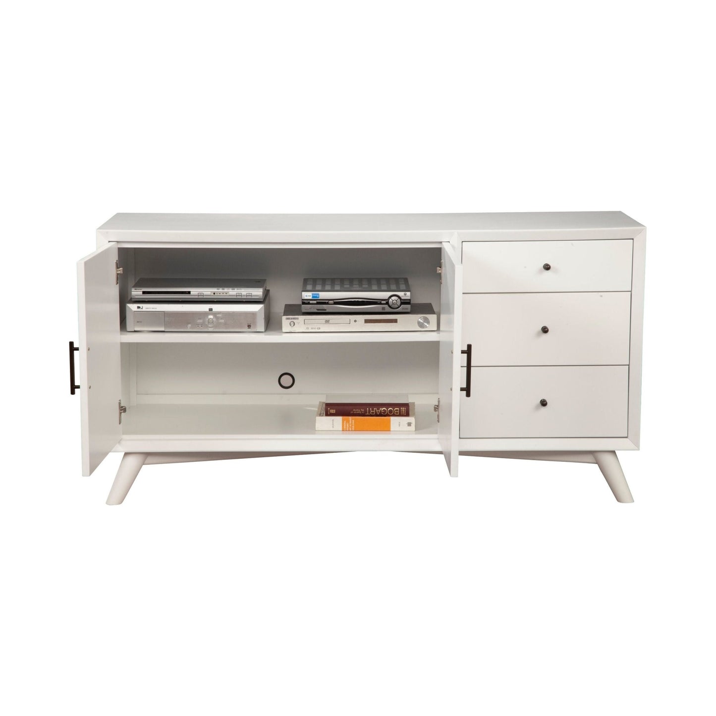 Flynn Sideboard, White - Alpine Furniture