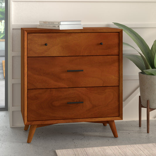 Flynn Small Chest, Acorn - Alpine Furniture