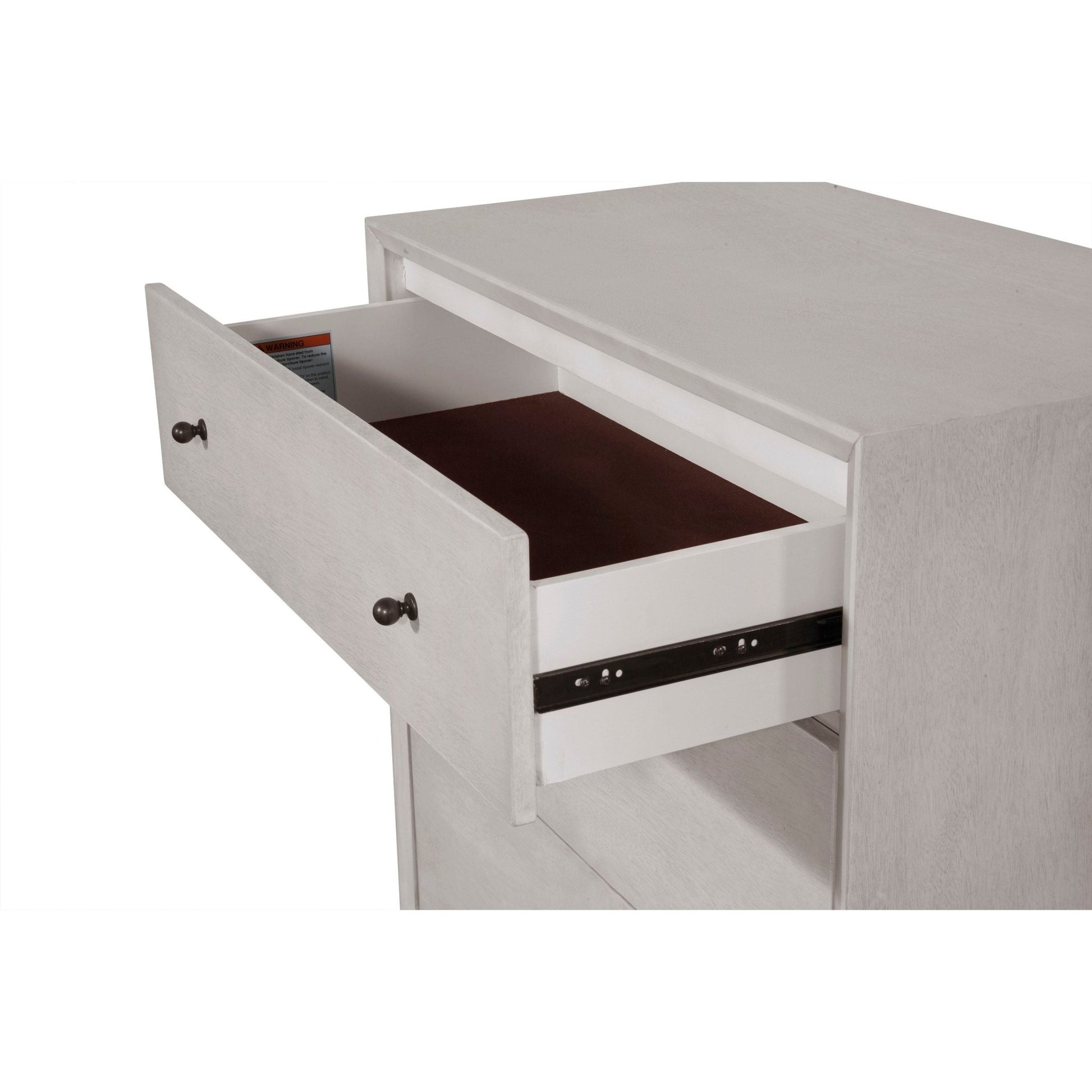 Flynn Small Chest, Gray - Alpine Furniture