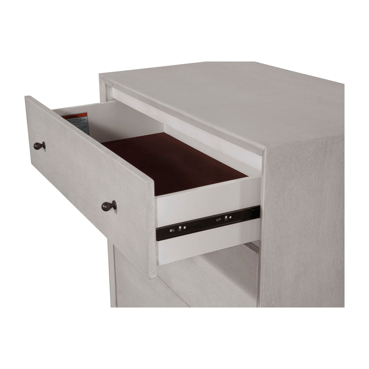 Flynn Small Chest, Gray - Alpine Furniture