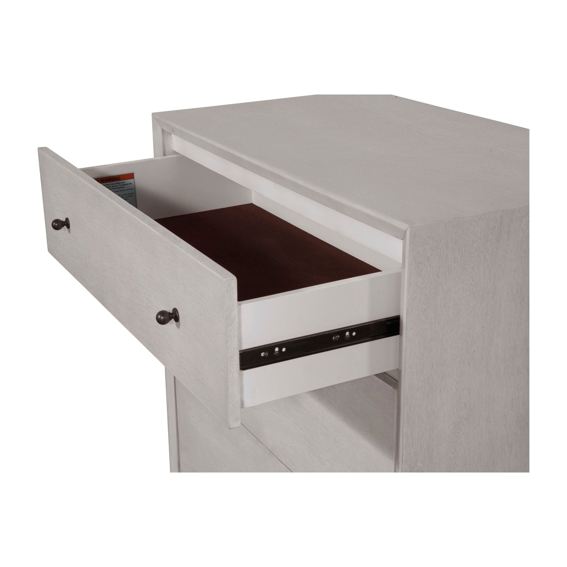 Flynn Small Chest, Gray - Alpine Furniture