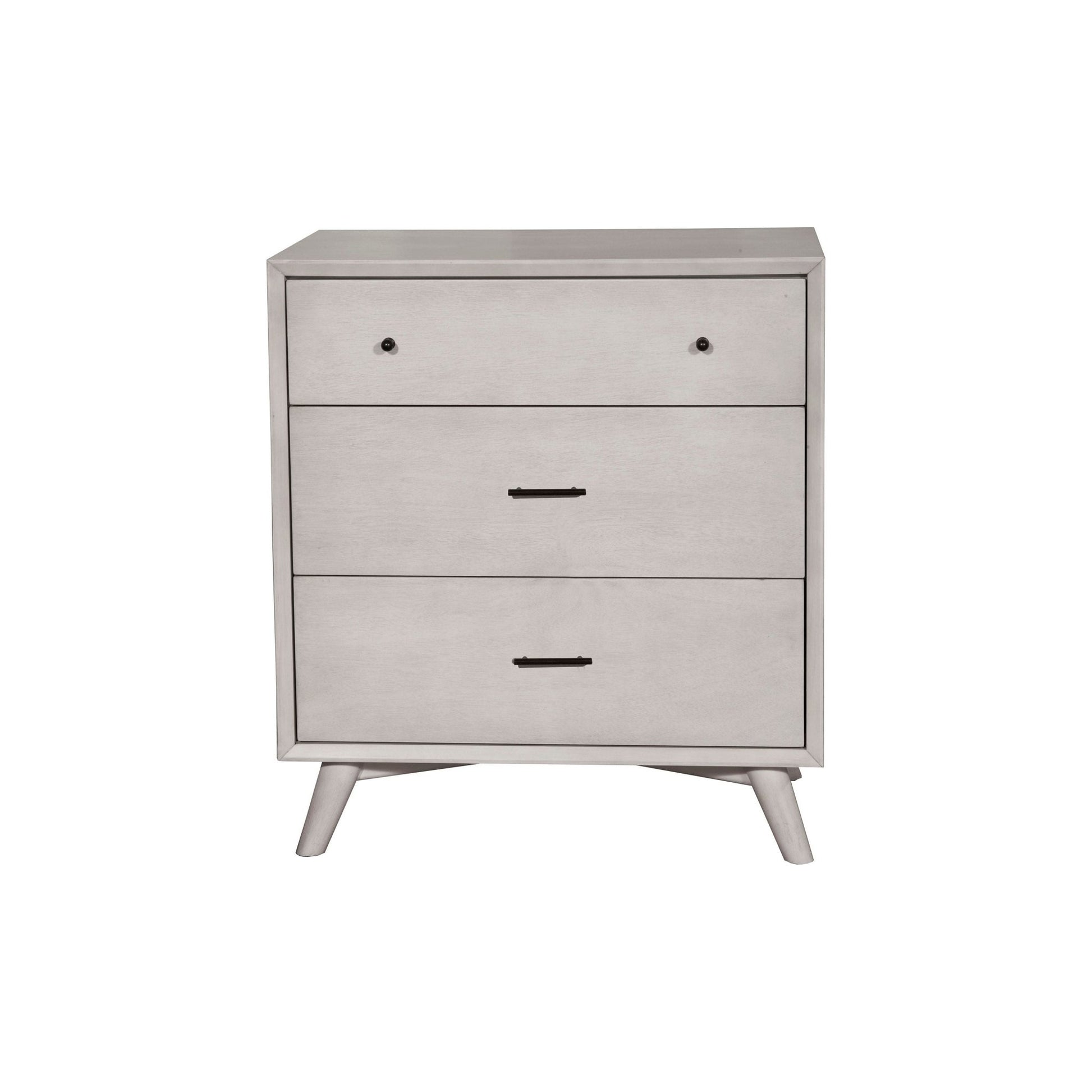 Flynn Small Chest, Gray - Alpine Furniture