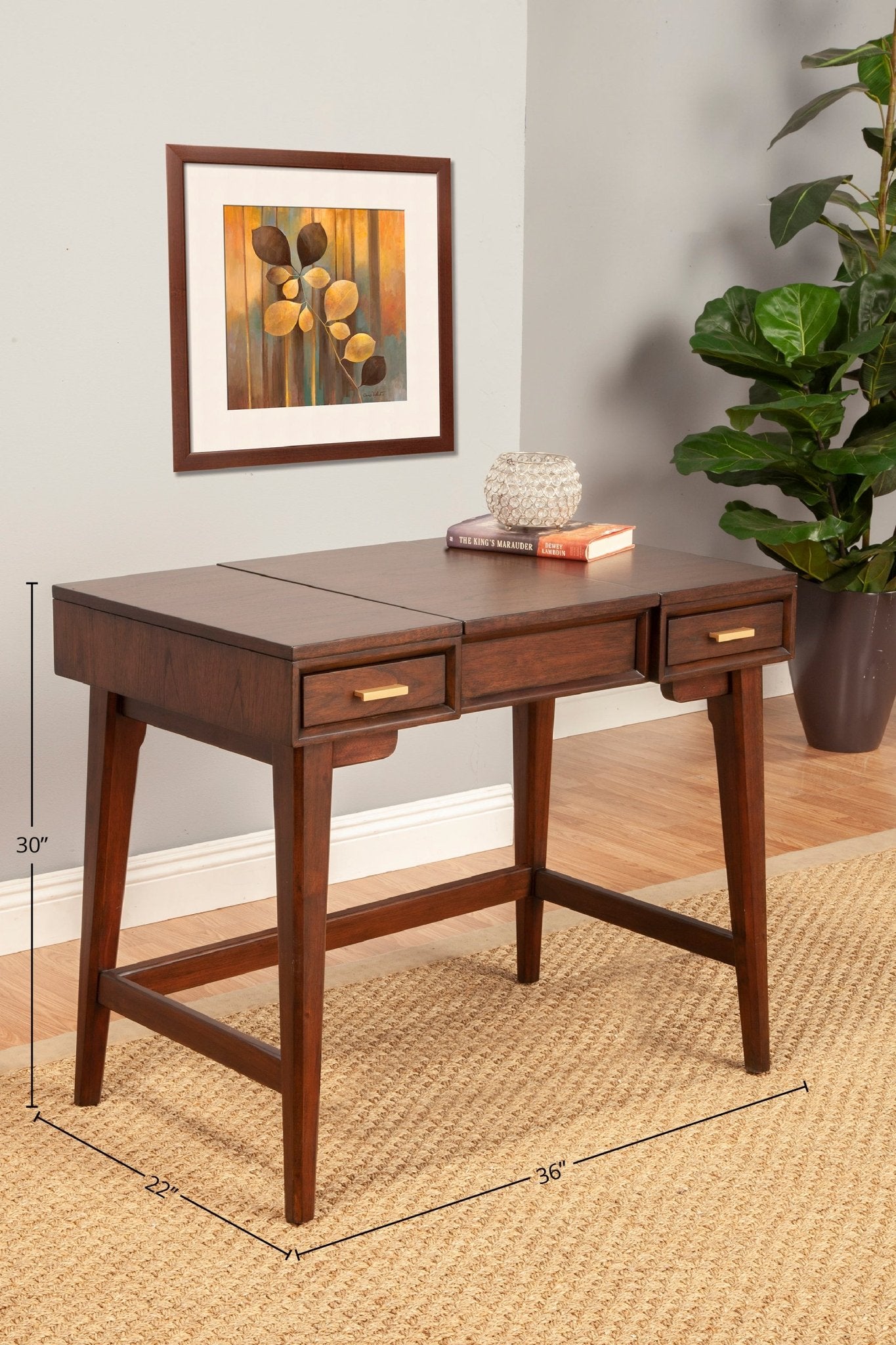 Gramercy Bedroom Vanity - Alpine Furniture