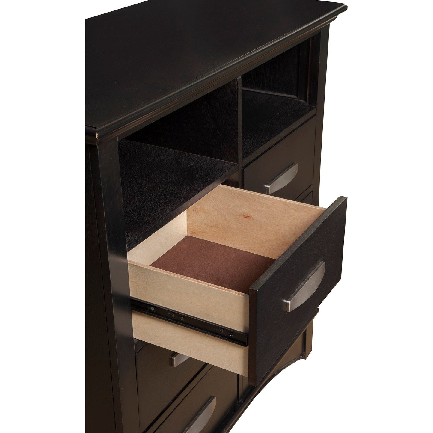 Madison Media Chest, Dark Espresso - Alpine Furniture