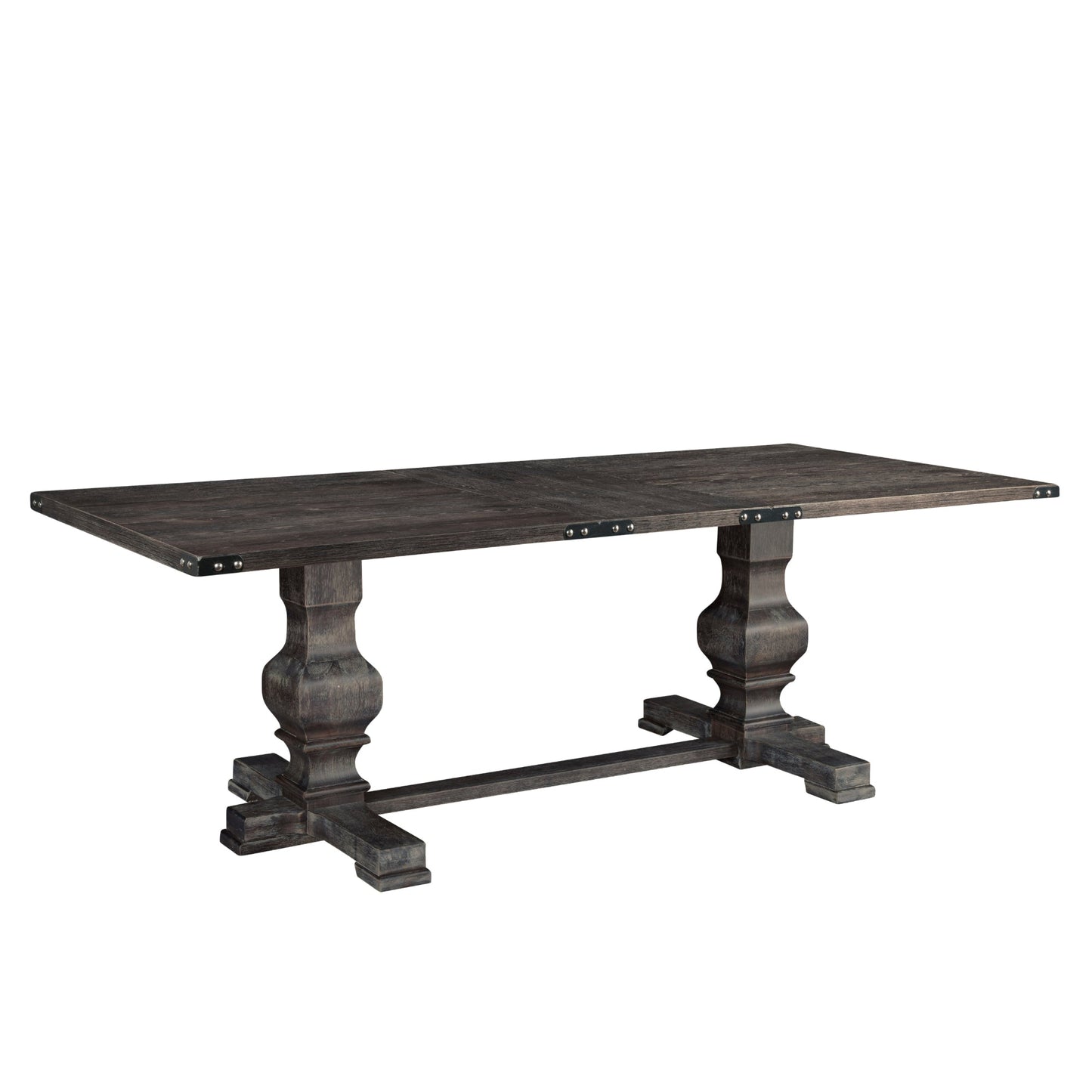 Manchester Dining Table, Charcoal - Alpine Furniture