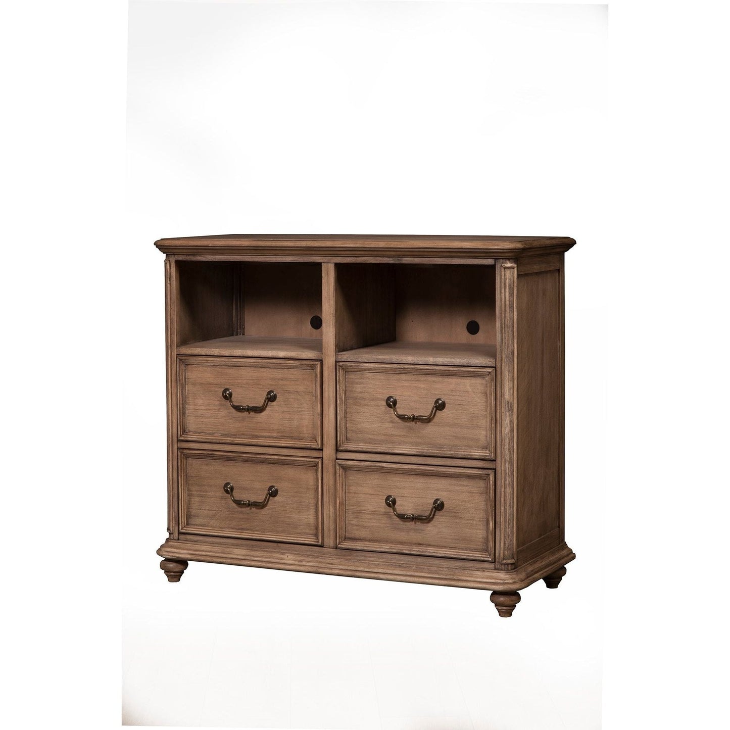 Melbourne TV Media Chest, French Truffle - Alpine Furniture