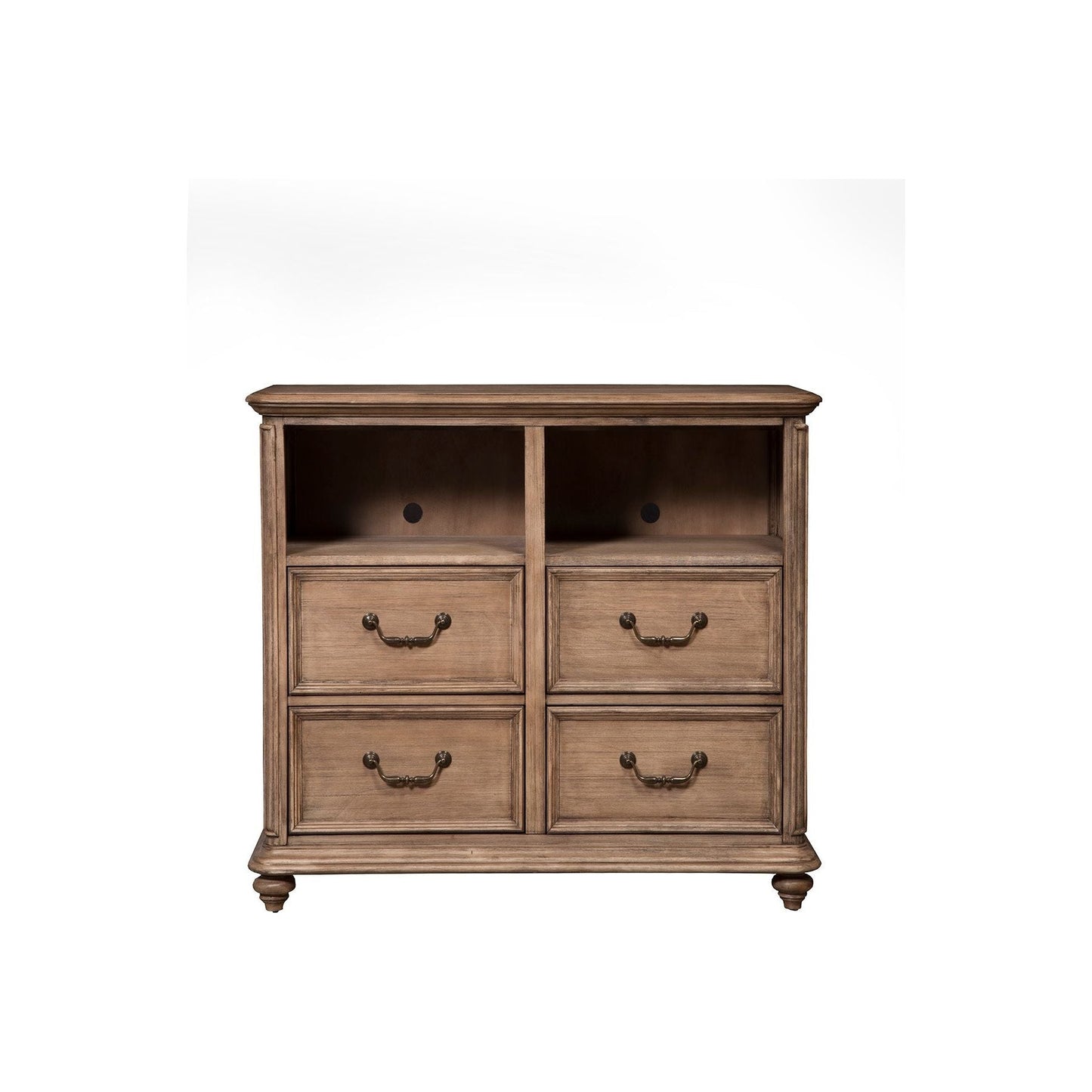 Melbourne TV Media Chest, French Truffle - Alpine Furniture