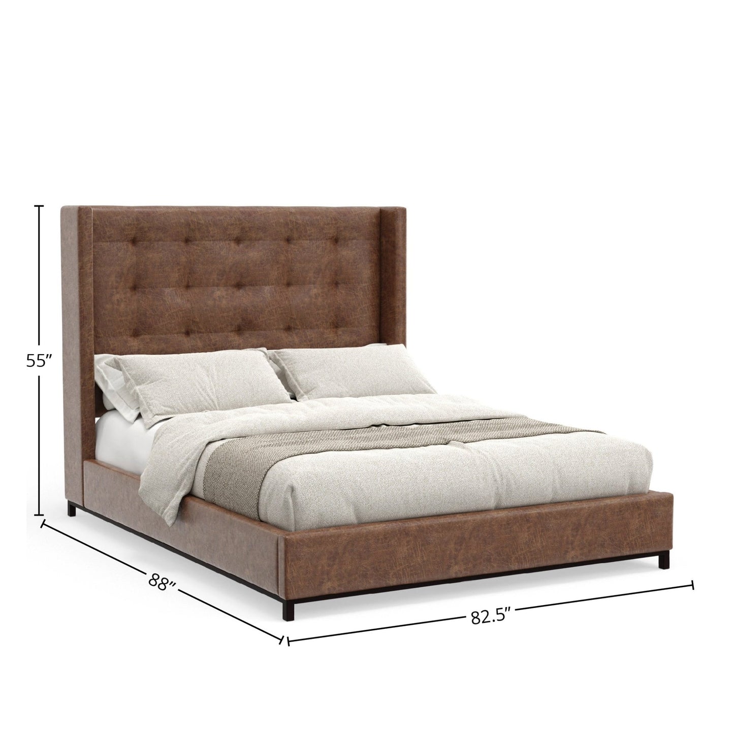 Mundo Platform Bed - Alpine Furniture