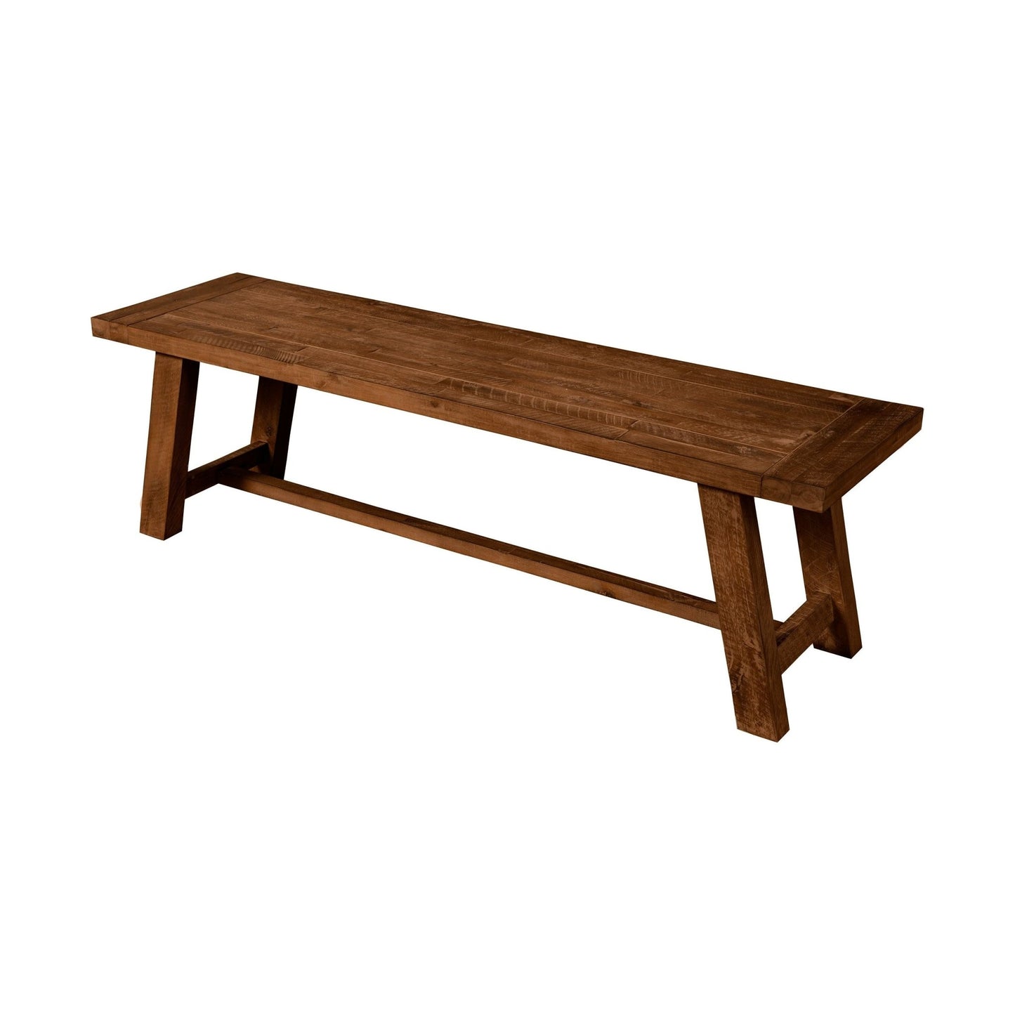 Newberry Bench, Medium Brown - Alpine Furniture