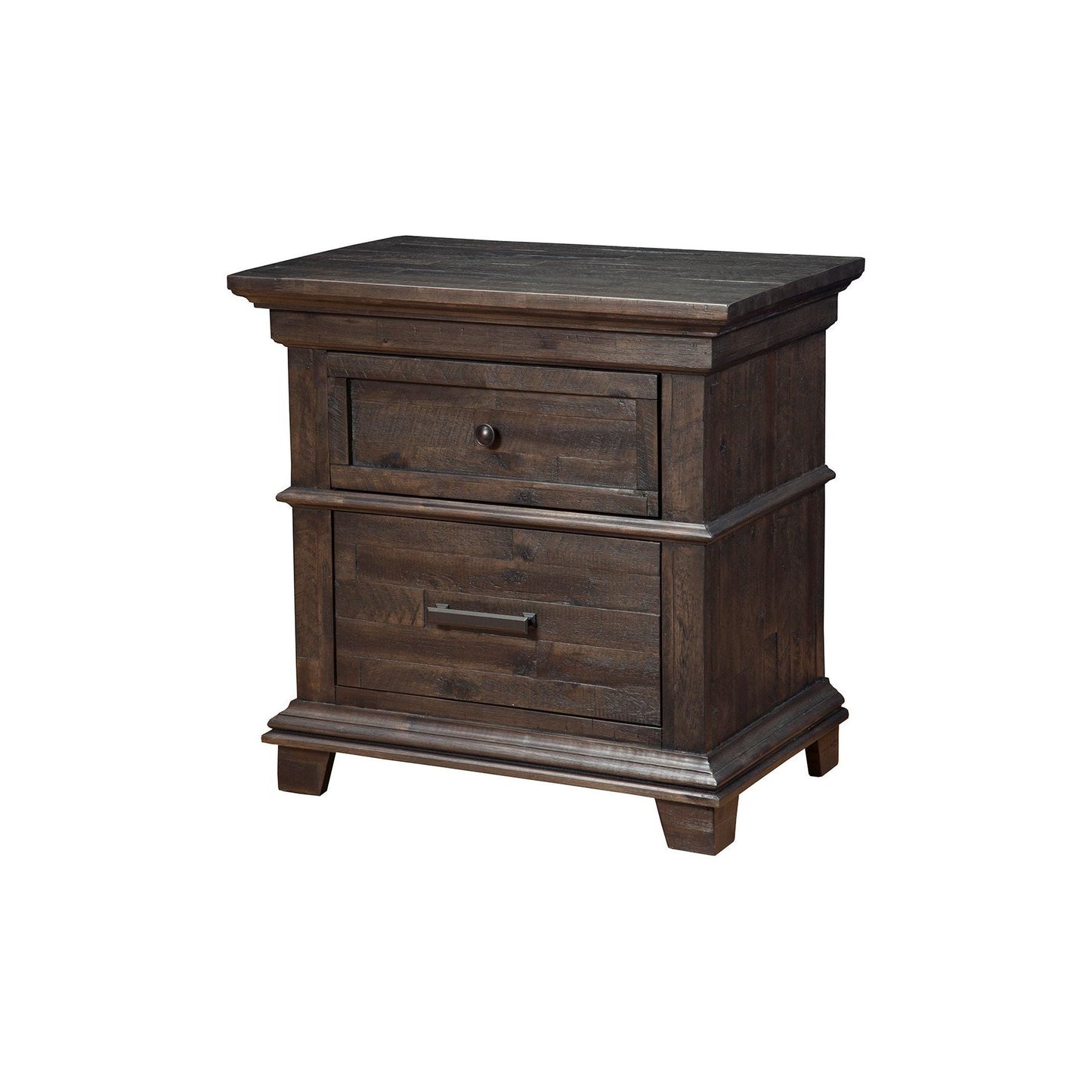 Newberry Nightstand, Salvaged Grey - Alpine Furniture