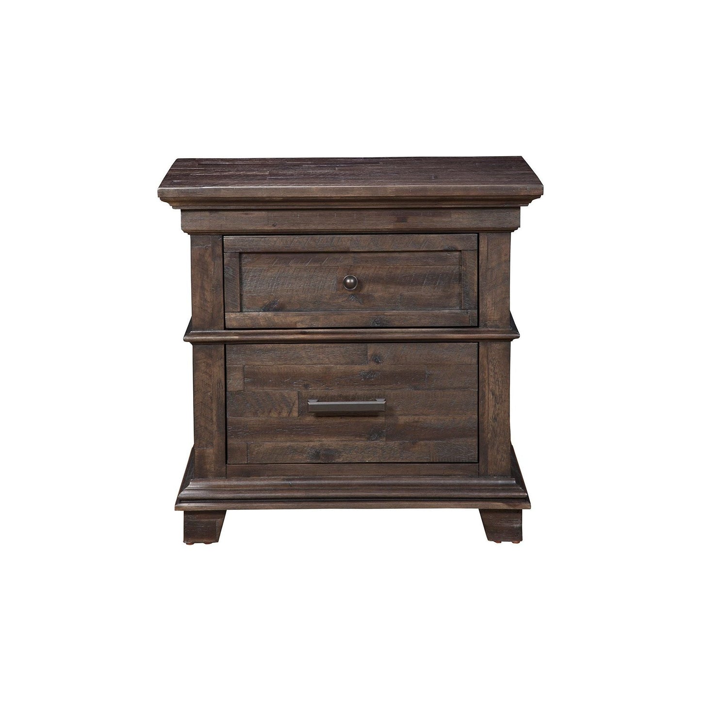 Newberry Nightstand, Salvaged Grey - Alpine Furniture