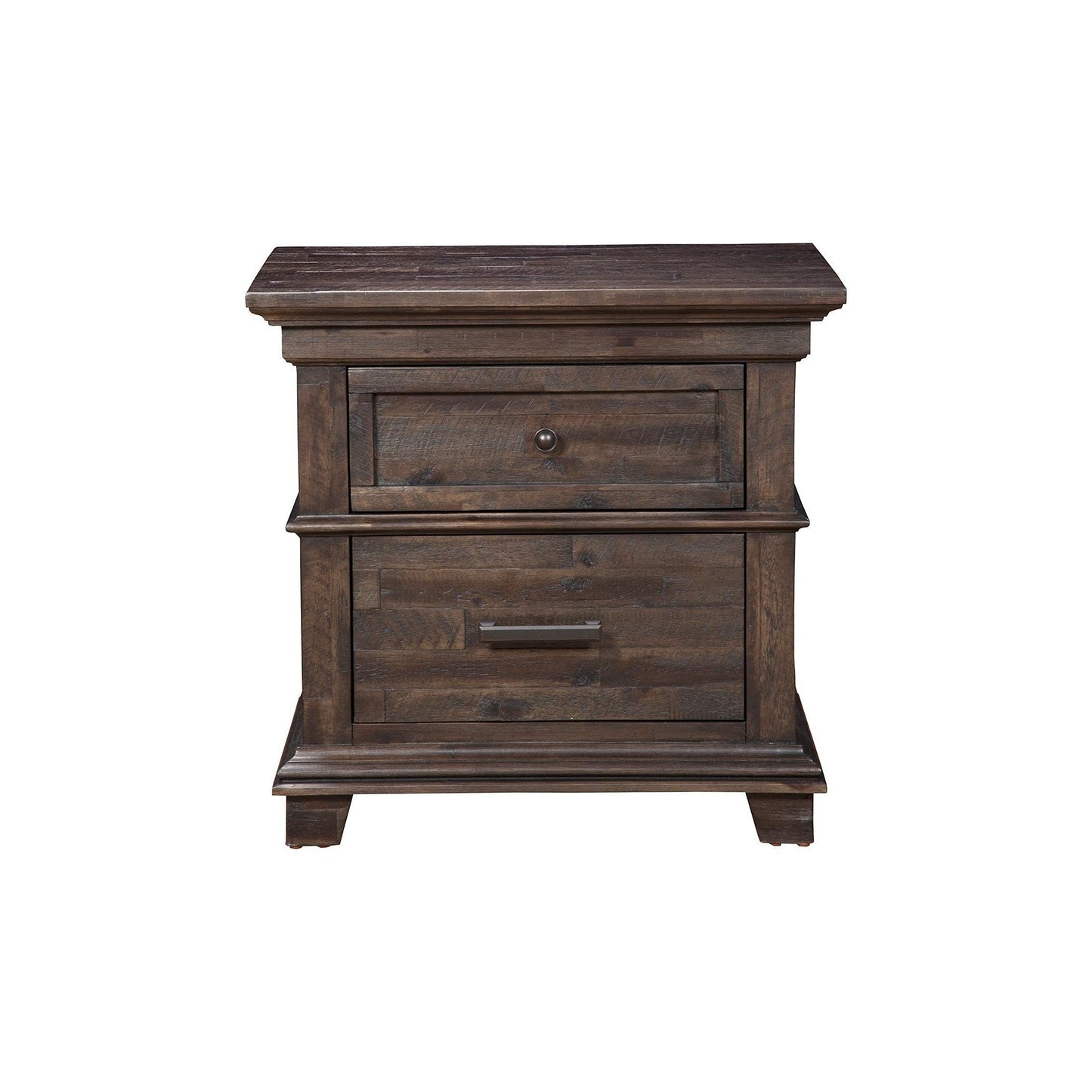 Newberry Nightstand, Salvaged Grey - Alpine Furniture