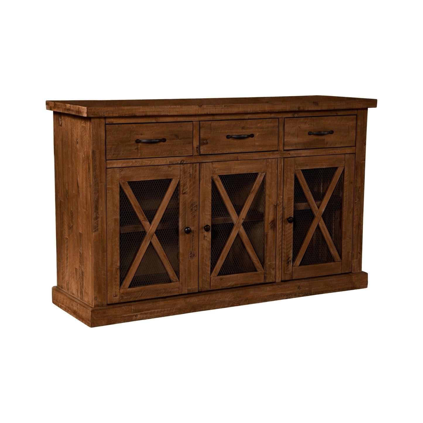 Newberry Sideboard, Medium Brown - Alpine Furniture