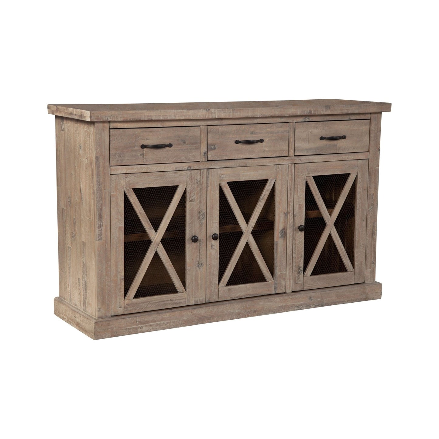 Newberry Sideboard, Weathered Natural - Alpine Furniture