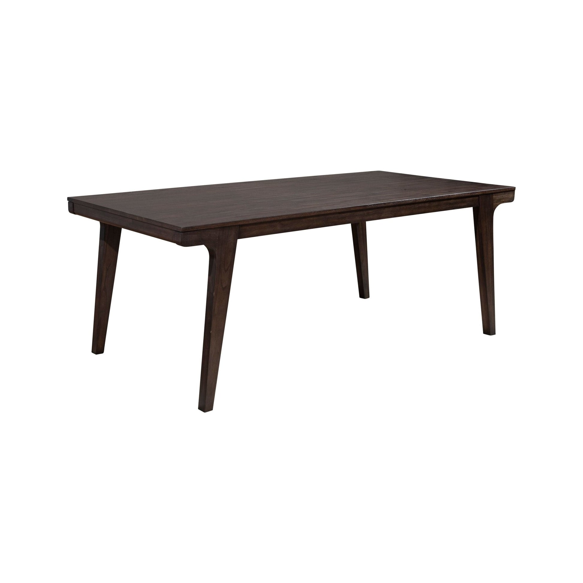 Olejo Dining Table, Chocolate - Alpine Furniture