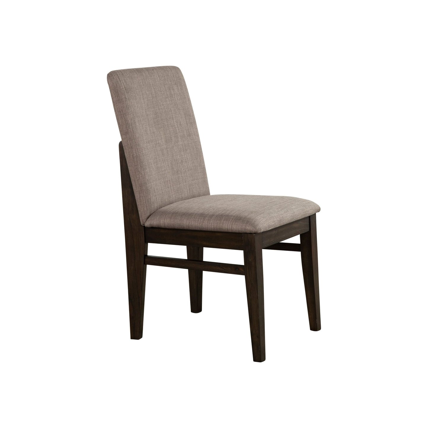 Olejo Side Chairs, Chocolate - Alpine Furniture