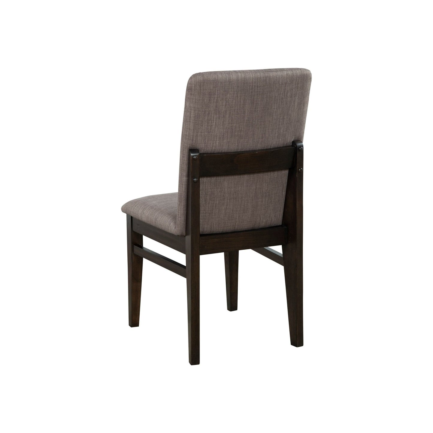 Olejo Side Chairs, Chocolate - Alpine Furniture