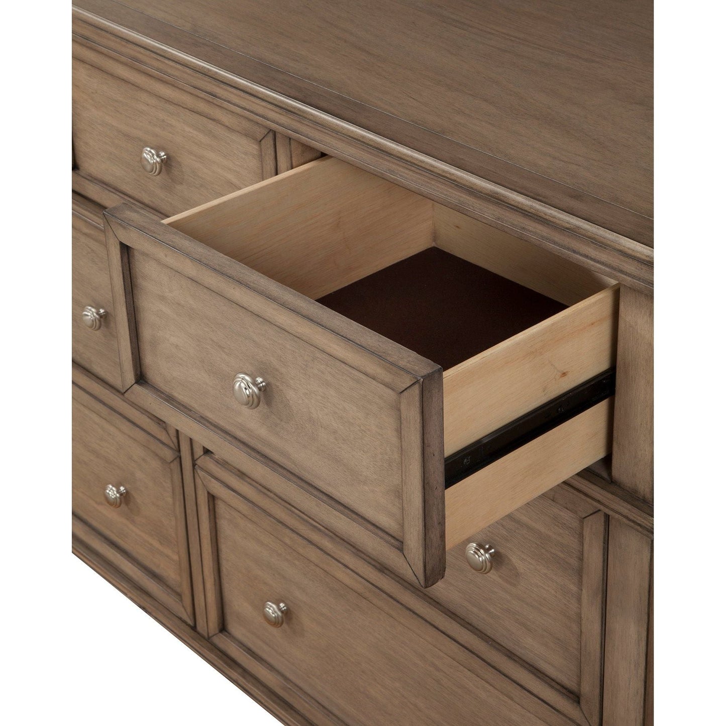 Potter Dresser, French Truffle - Alpine Furniture