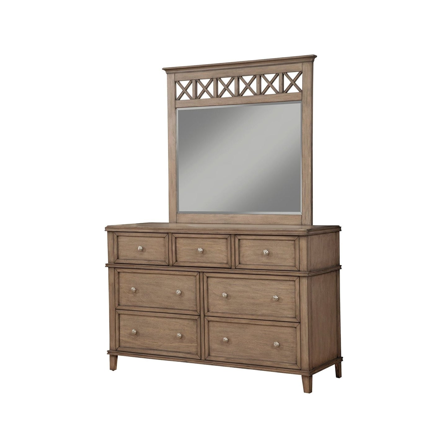 Potter Dresser, French Truffle - Alpine Furniture