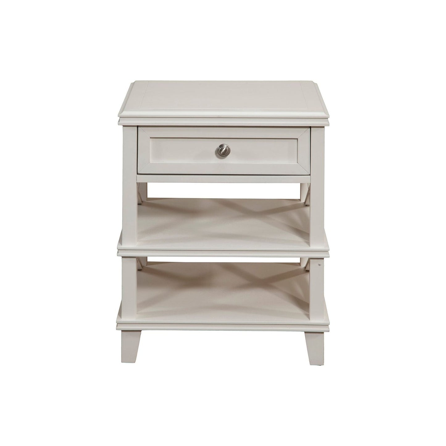 Potter Nightstand, White - Alpine Furniture