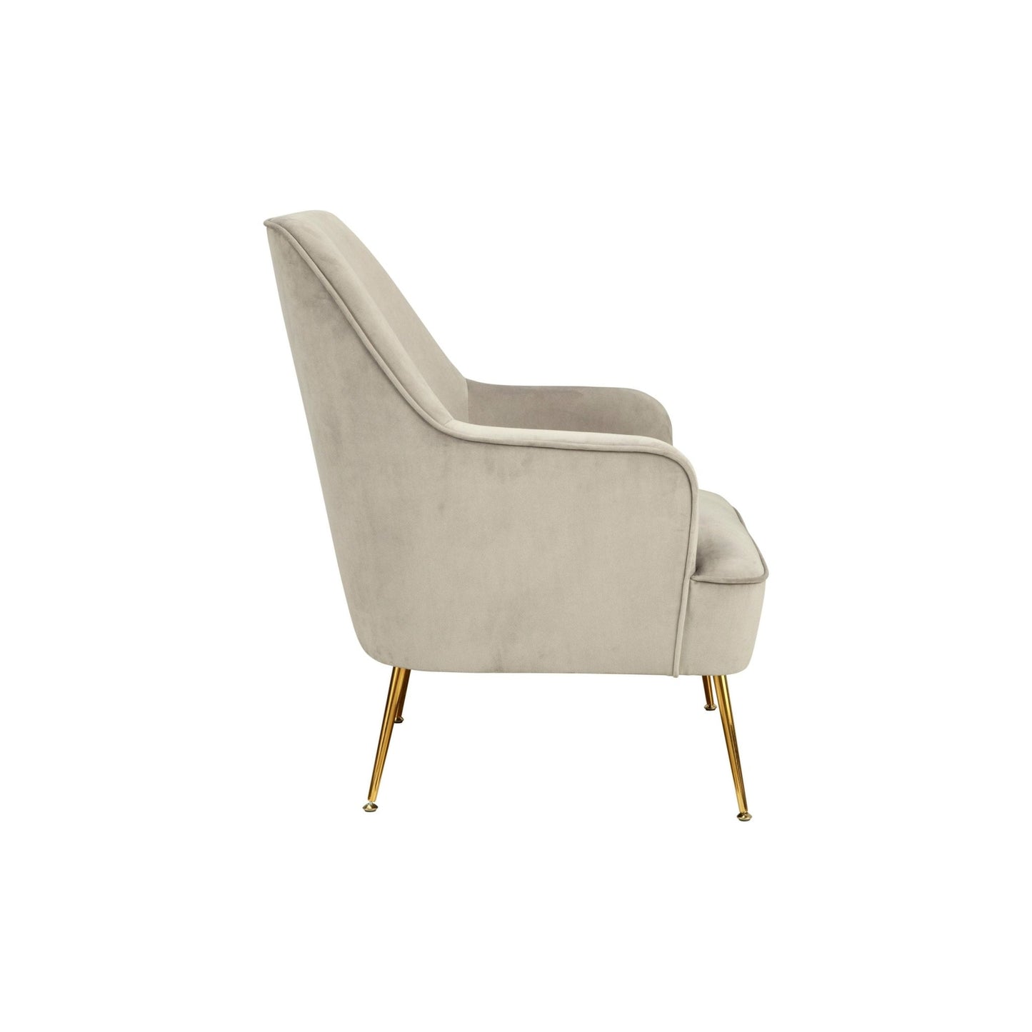 Rebecca Leisure Chair, Grey - Alpine Furniture