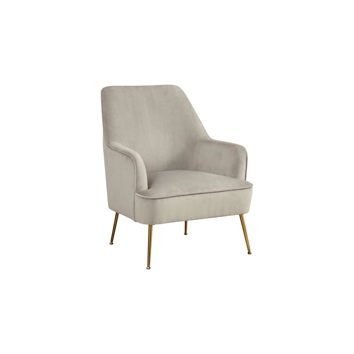 Rebecca Leisure Chair, Grey - Alpine Furniture