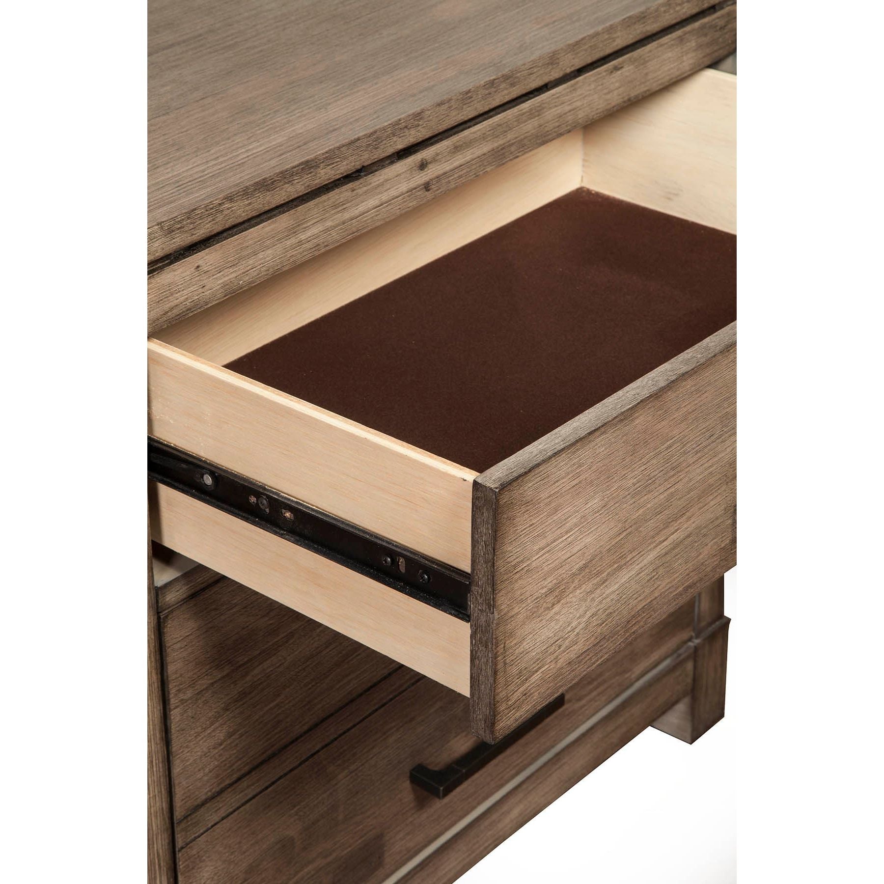Sydney Dresser, Weathered Grey - Alpine Furniture