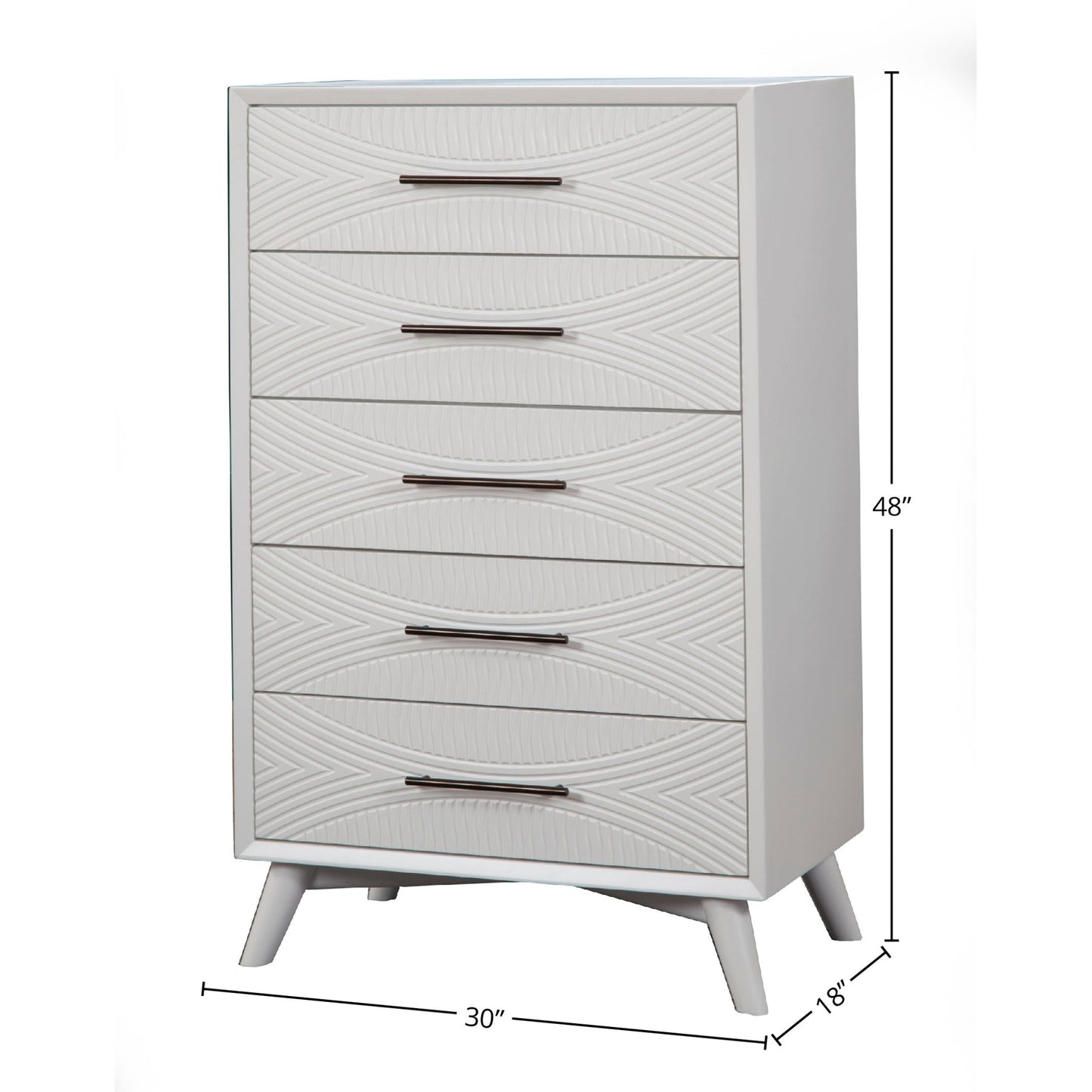 Tranquility Chest, White - Alpine Furniture