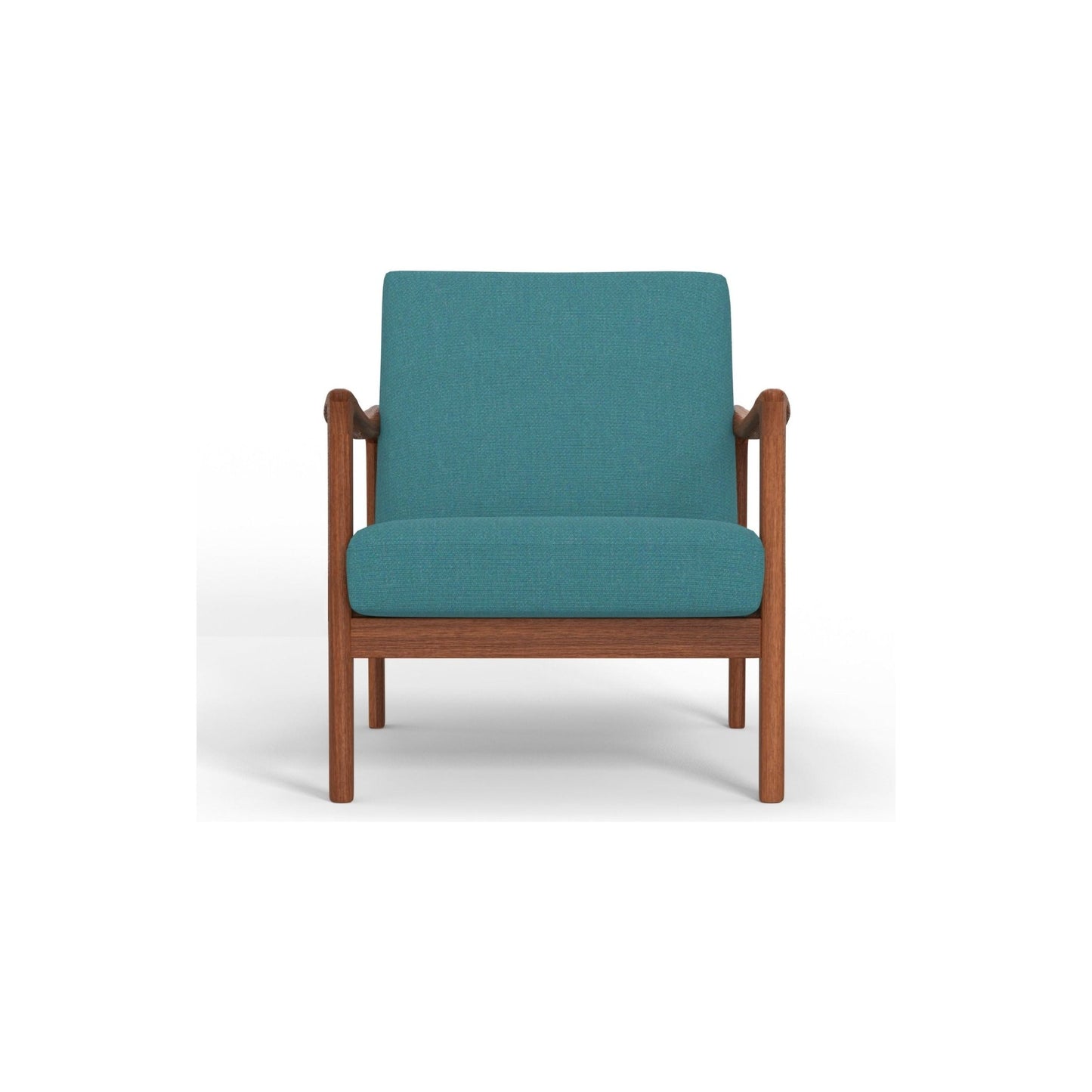 Zephyr Lounge Chair (Turquoise) - Alpine Furniture