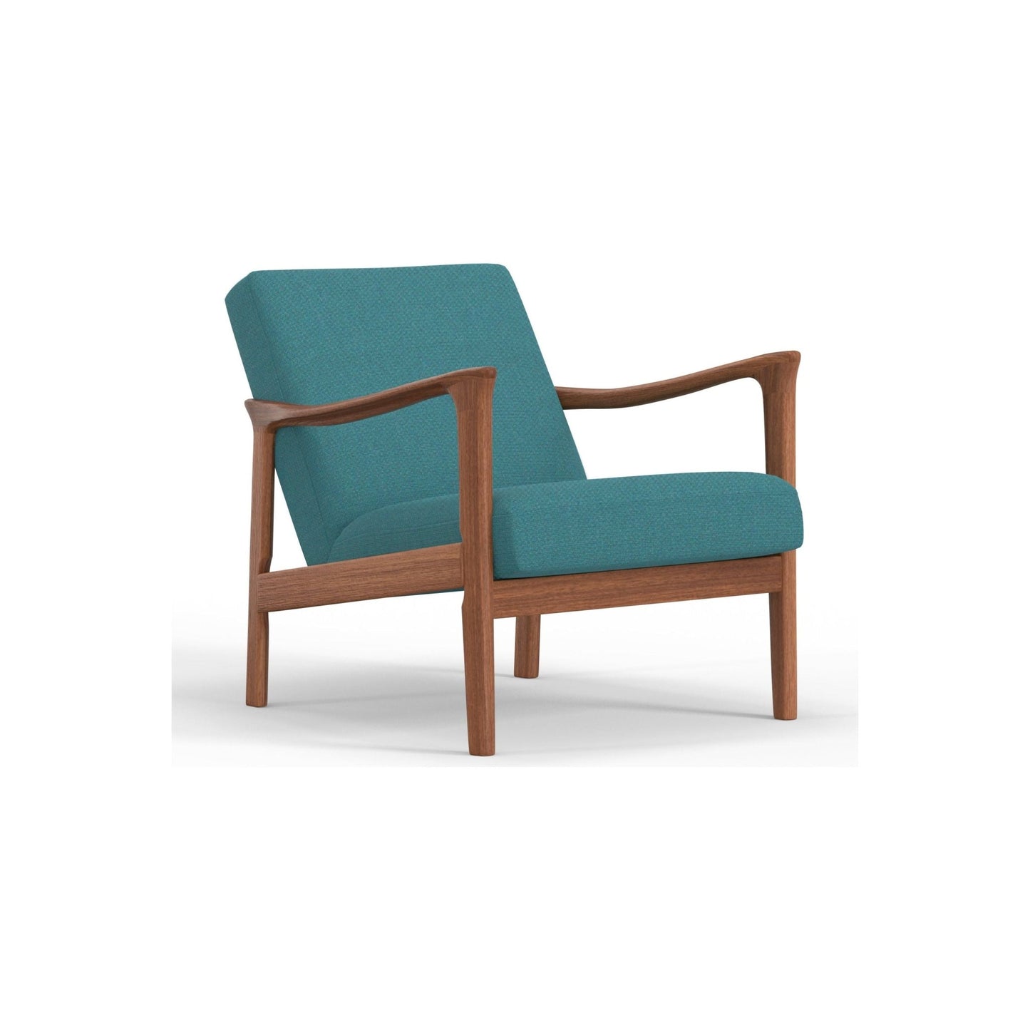 Zephyr Lounge Chair (Turquoise) - Alpine Furniture