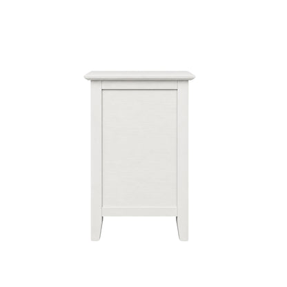 Fuller Two Drawer Nightstand, Coconut Milk