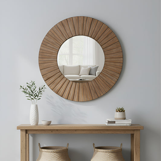 Brown Pearl Mirror, Brown Bronze