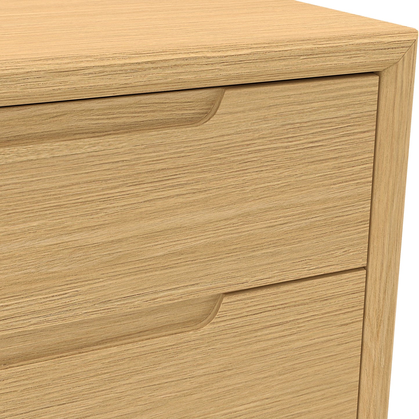 June Nightstand, Light Oak