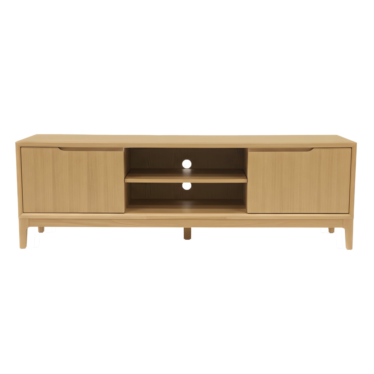 June TV Console, Light Oak
